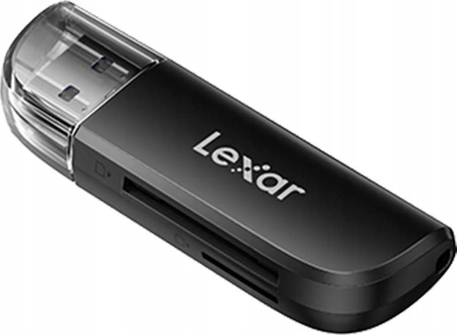 „Lexar“ kortelių skaitytuvas SD/MicroSD/SDHC/SDXC, dviejų lizdų, USB-A, USB 3.2 Gen1, iki 104 MB/s