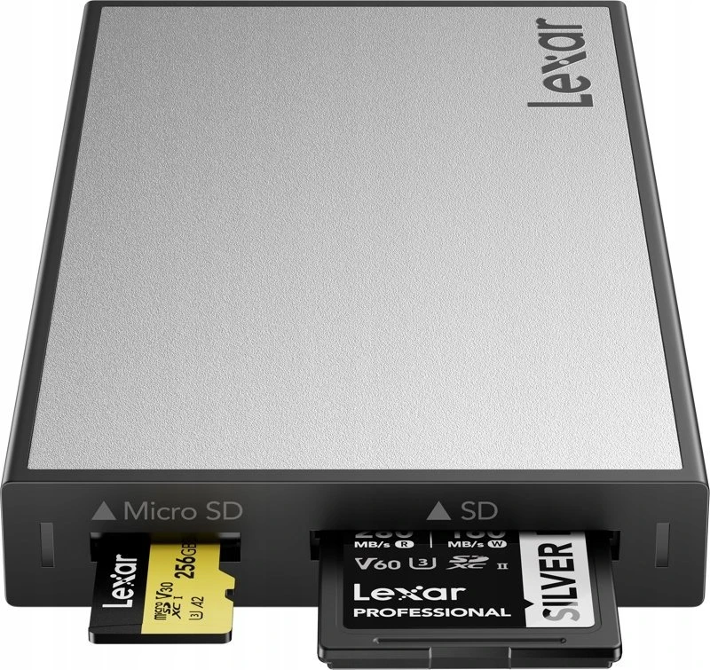 Skaitytuvas Lexar Lexar Professional Workflow USB 3.2 Gen2 skaitytuvas, UHS-I / UHS-II, palaiko SD / MicroSD