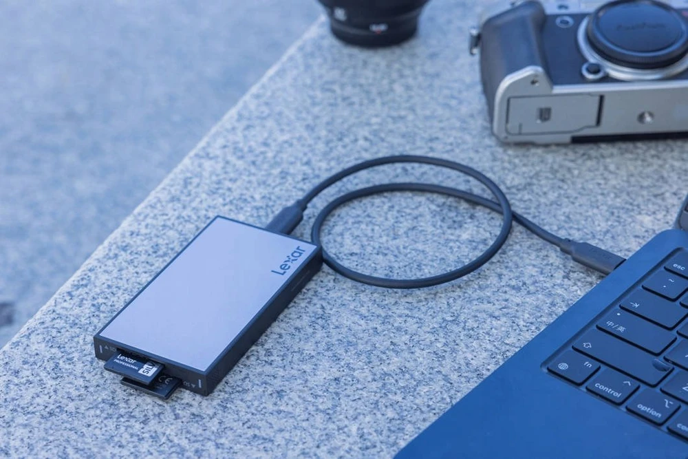 Lexar Media Skaitytuvas Lexar Lexar Professional Workflow USB 3.2 Gen2 Reader, UHS-II, palaiko dviejų lizdų SD