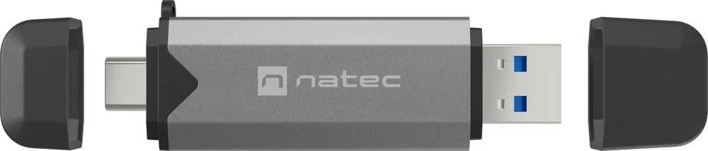 „Natec“ atminties kortelių skaitytuvas „Scarab 3“ USB-A/USB-C