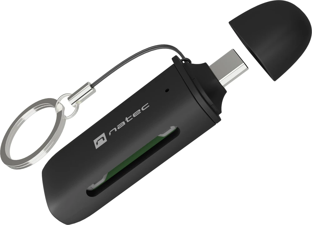 NATEC kortelių skaitytuvas SCARAB C SD/MICRO SD USB 3.2 G1