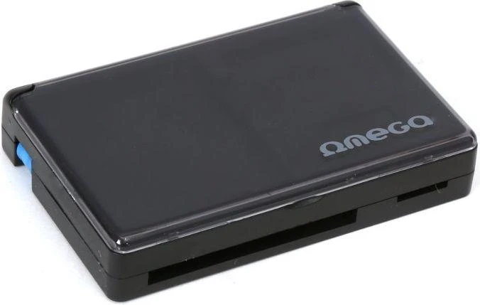 Kortelių skaitytuvas Omega (OUCR33IN1) (Micro SDHC,SDHC,SDXC USB 3.0) juodas
