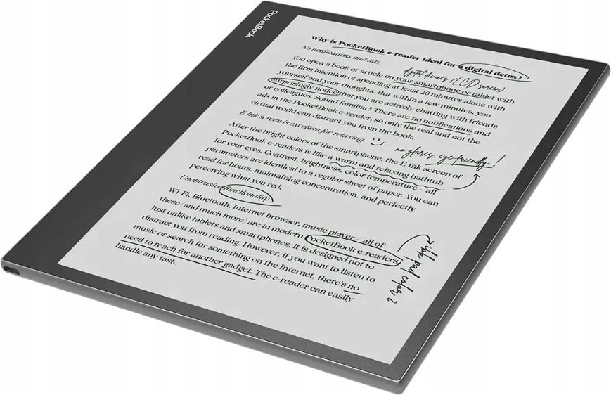 Elektroninė skaityklė PocketBook InkPad Eo Mist Pilkas 10.3” 64GB Mist Pilkas (PB1042-M-WW)