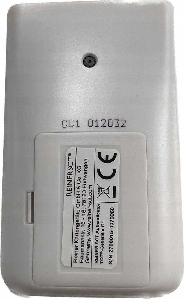 Carruzzo Reiner SCT 2708015-000 techninės įrangos atpažinimo įrenginys 5 metai