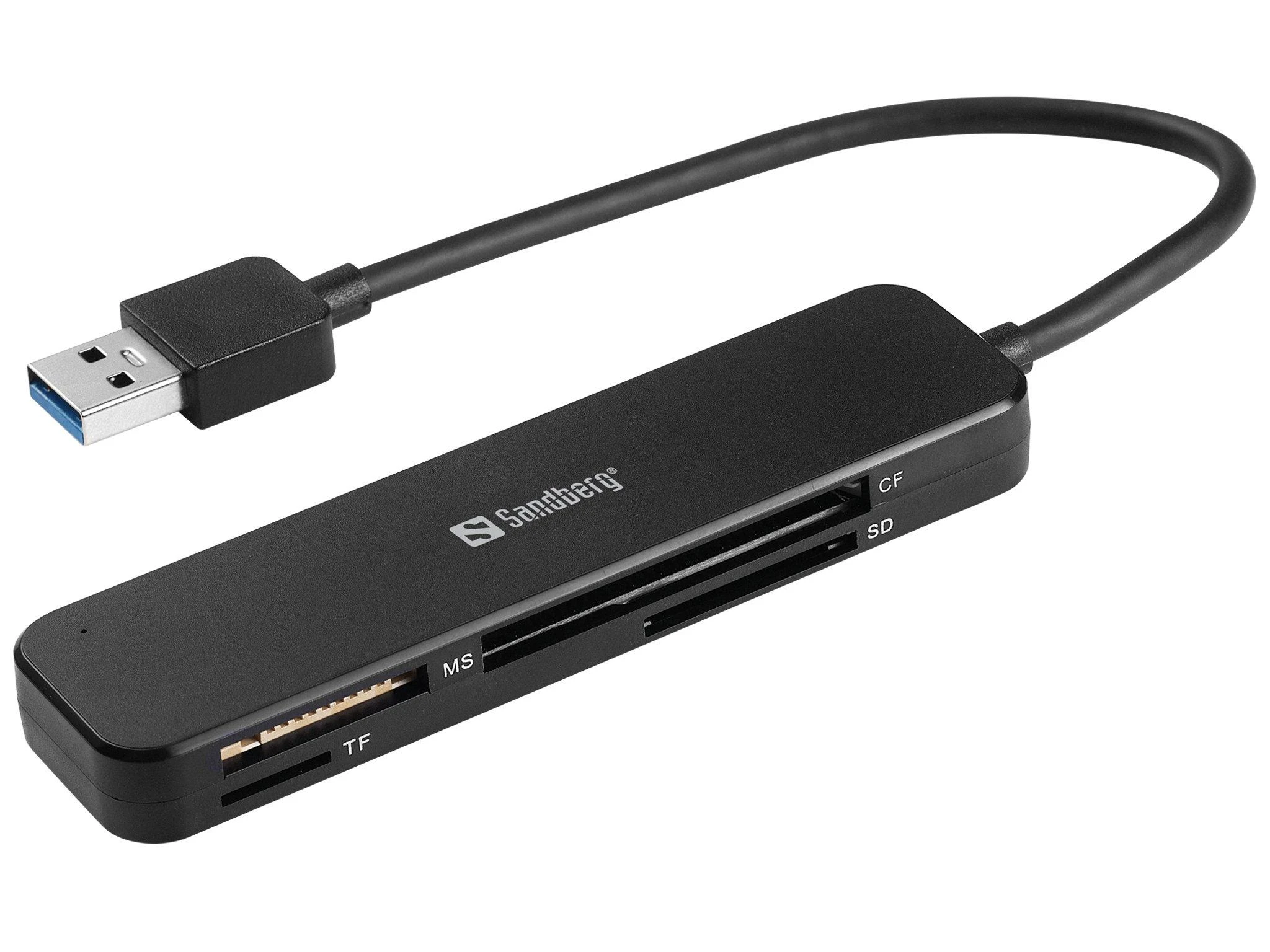 Sandberg kortelių skaitytuvas su USB 3.0 jungtimi