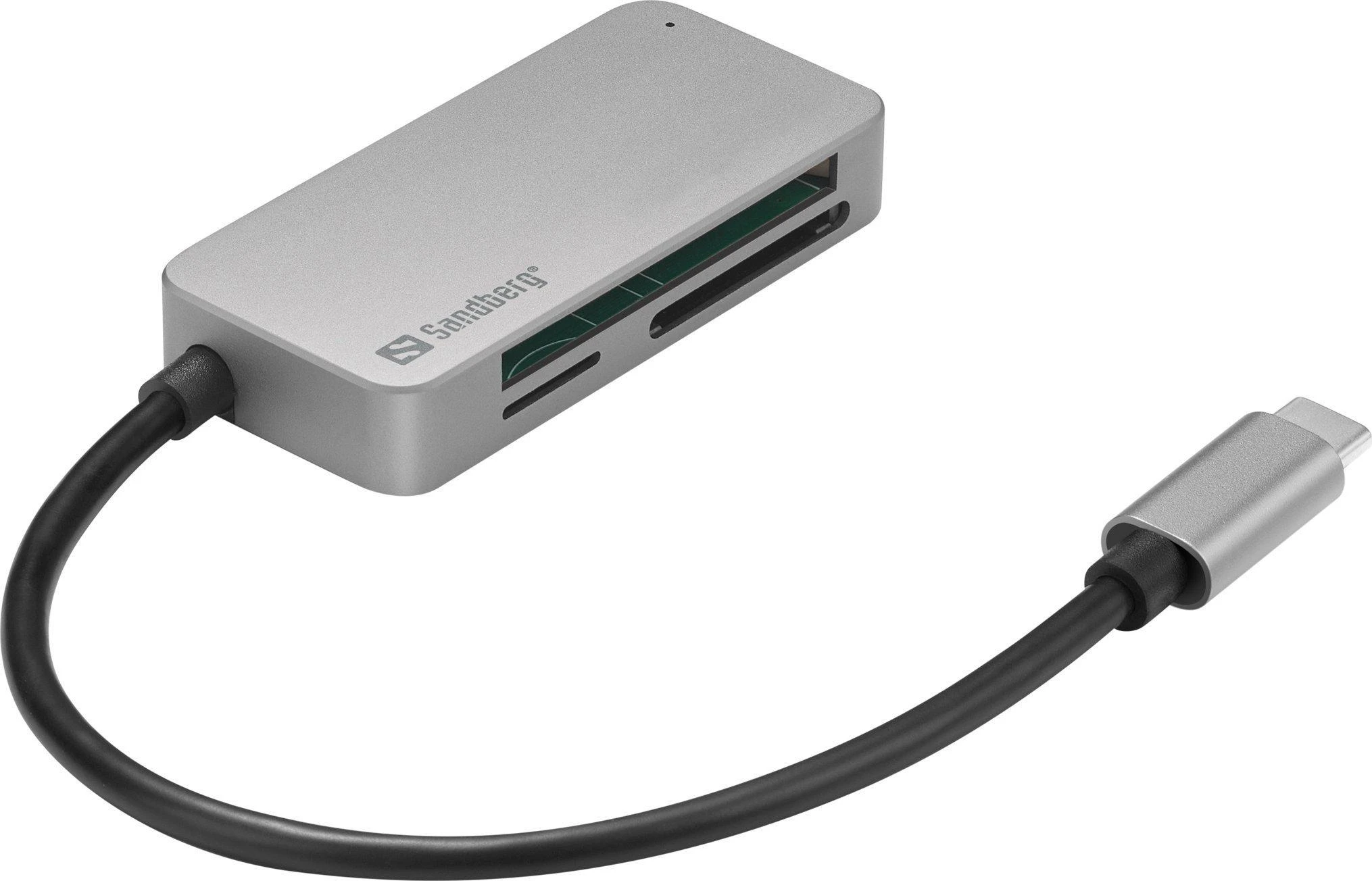 Sandberg USB-C kelių kortelių skaitytuvas Pro
