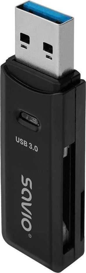 SAVIO SD kortelių skaitytuvas, USB 3.0, AK-64