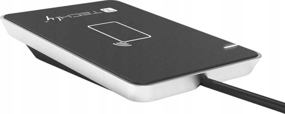 Bekontaktis Smart Card skaitytuvas Techly NFC RFID 13.56 MHz, USB 2.0
