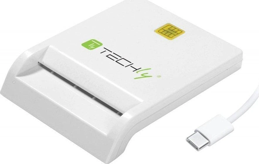 Techly Smart Card skaitytuvas su USB-C jungtimi