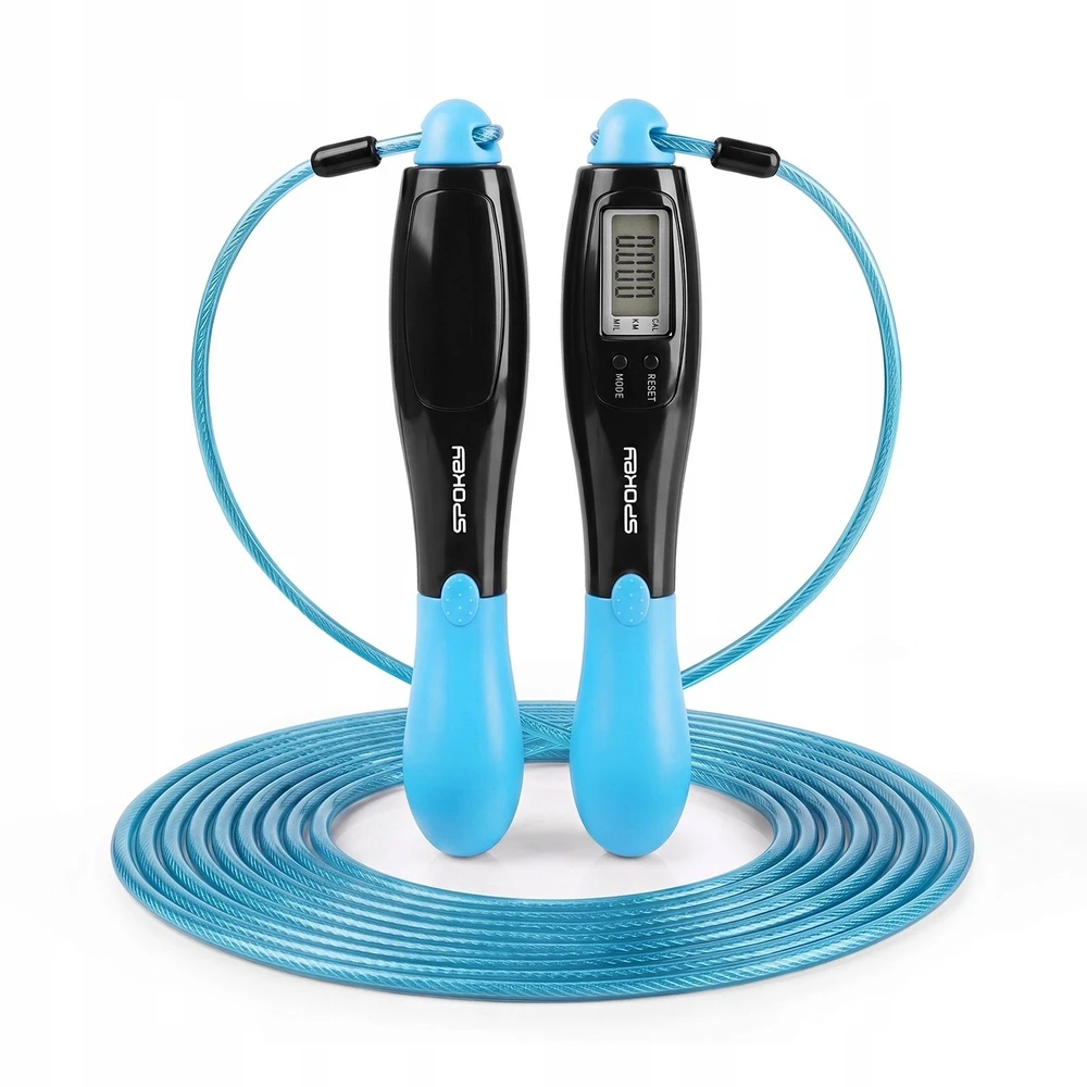 Sportinė šokdynė Spokey su elektroniniu skaitikliu COUNT ROPE (Šokdynė su elektroniniu skaitikliu Spokey COUNT ROPE)