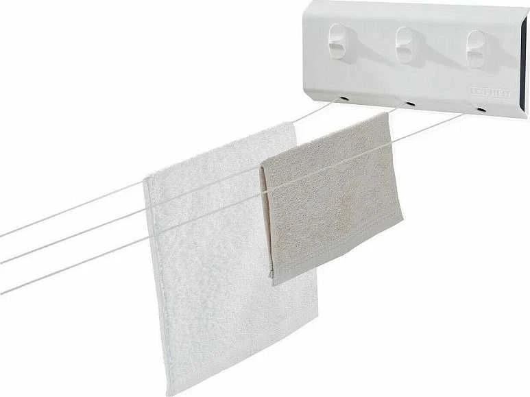 Leifheit Rollfix Triple 150 Longline prie sienos tvirtinama džiovyklė