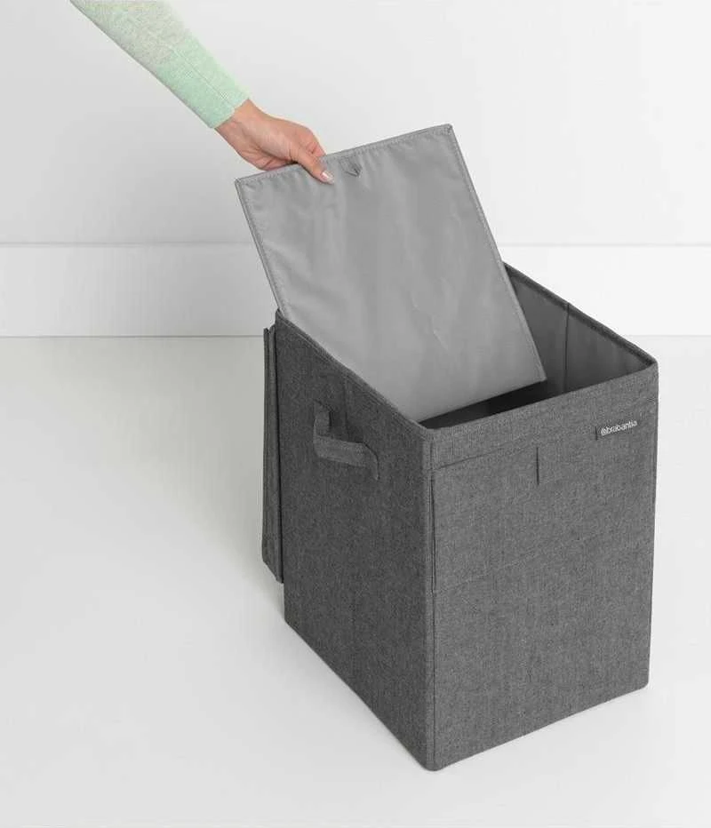 Brabantia Kraunamas skalbinių krepšys 35L - Pepper Juodas