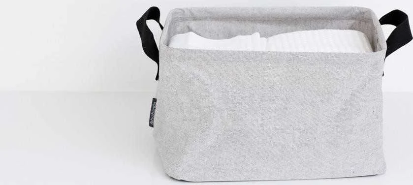 Brabantia Skalbinių krepšys sulankstomas 35L - Pilkas