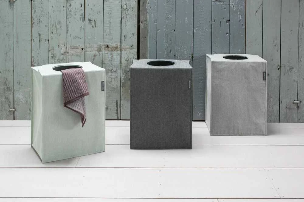 Brabantia Skalbinių krepšiai stač. formos 55l - Pilkas