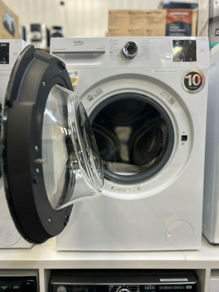BEKO Skalbimo mašina BM1WFSU36233WB, 6kg, Energy class B, 44.6 cm, 1200 rpm, Inverter motor, Steam Cure