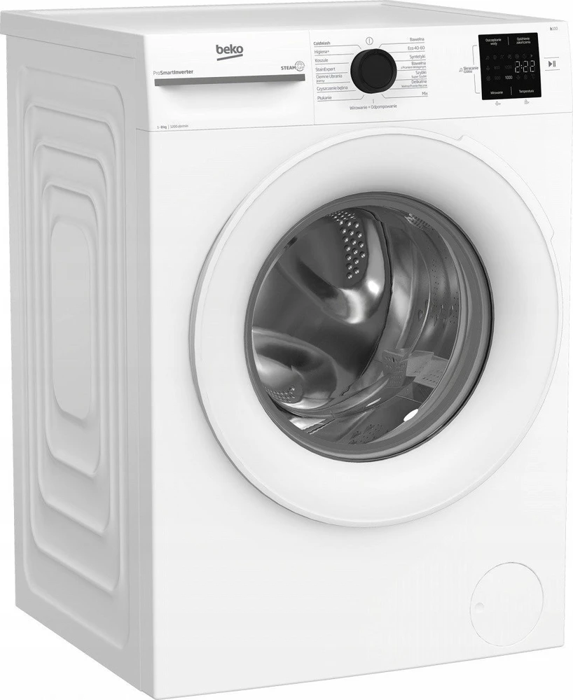 BEKO BM1WFU38225WW skalbimo mašina b100 8kg 1200 aps./min AquaWave Baltas