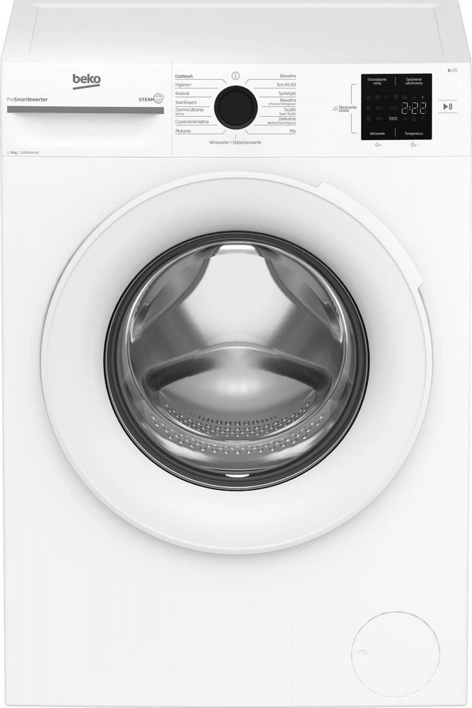 BEKO BM1WFU38225WW skalbimo mašina b100 8kg 1200 aps./min AquaWave Baltas
