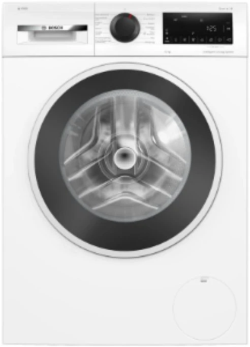 Bosch | Skalbimo mašina | WGG254FVSN | Energy efficiency class A | Front loading | Skalbimo talpa 10 kg | 1400 RPM | Gylis 63 cm | Plotis 60 cm | Ekranas | LED | Steam function | Baltas