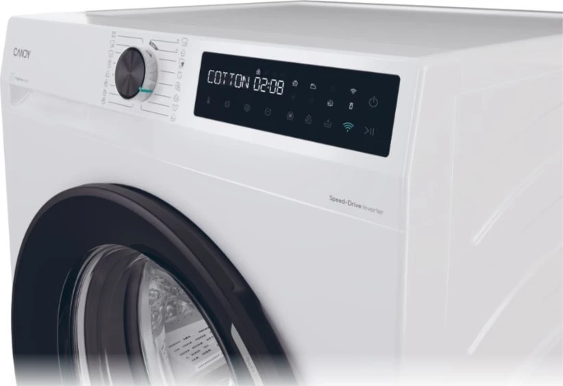 Laisvai pastatoma skalbimo mašina Candy ProWash 500 BR 48B6-S, baltos spalvos