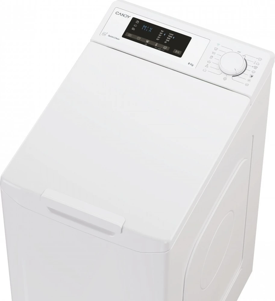 Skalbimo mašina Candy ProWash 300 TCA283D2-S, kraunama per viršų, 8 kg, 1200 rpm