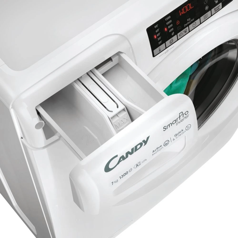 Skalbimo mašina Candy CO4 374TWM6/1-S, 7 kg, 1300 rpm