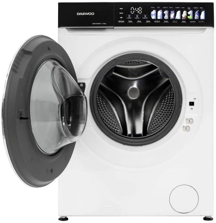 Daewoo DWD DS9014 skalbimo mašina, 9kg, inverterinis variklis, 1400 aps./min., 12 programų