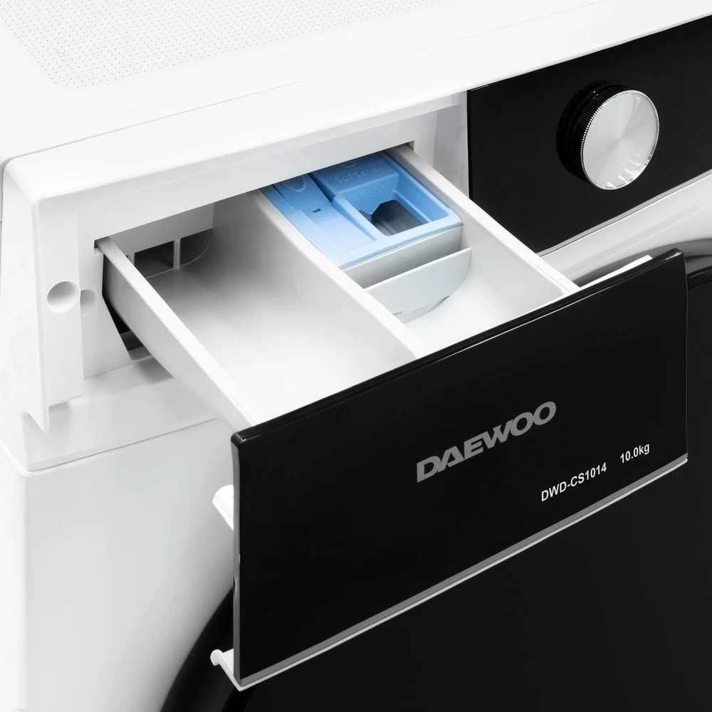 Daewoo skalbimo mašina DWD CS1014, 10 kg, inverterinis variklis, 1400 aps./min., A klasė, 16 progra
