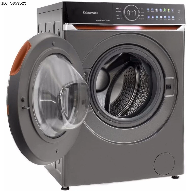 Daewoo skalbimo mašina DWD FV1021SK, 10 kg, 1400 aps./min., A klasė, 14 programų