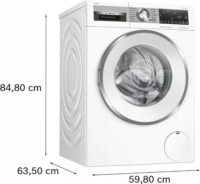 Skalbimo mašina su džiovykle Bosch WNG254A9BY