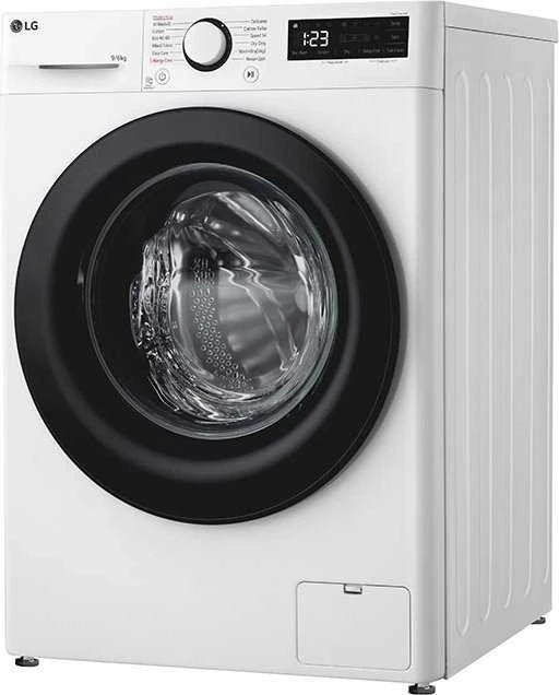 LG | Skalbimo mašina su džiovykle | F4DR509SBW | Energijos vartojimo efektyvumo klasė A | Pakrovimas iš priekio | Skalbimo talpa 9kg | 1400 RPM | Gylis 55 cm | Plotis 60 cm | Ekranas | Sukamoji rankenėlė + LED | Džiovinimo sistema | Džiovinimo talpa 6kg | Garų funkcija | Tiesioginis varymas | Baltas
