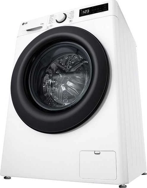 LG | Skalbimo mašina su džiovykle | F4DR509SBW | Energijos vartojimo efektyvumo klasė A | Pakrovimas iš priekio | Skalbimo talpa 9kg | 1400 RPM | Gylis 55 cm | Plotis 60 cm | Ekranas | Sukamoji rankenėlė + LED | Džiovinimo sistema | Džiovinimo talpa 6kg | Garų funkcija | Tiesioginis varymas | Baltas