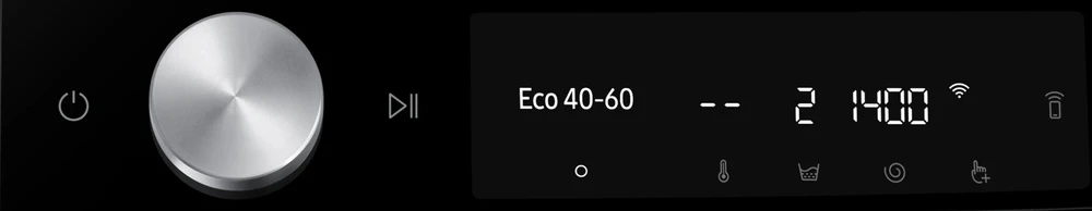 Skalbimo mašina - džiovyklė Samsung WD90DG6G94BKU4