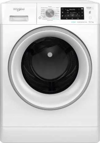 Skalbimo mašina Whirlpool laisvai pastatoma skalbyklė-džiovyklė: 10,0kg - FFWDD 1076258 SV EE