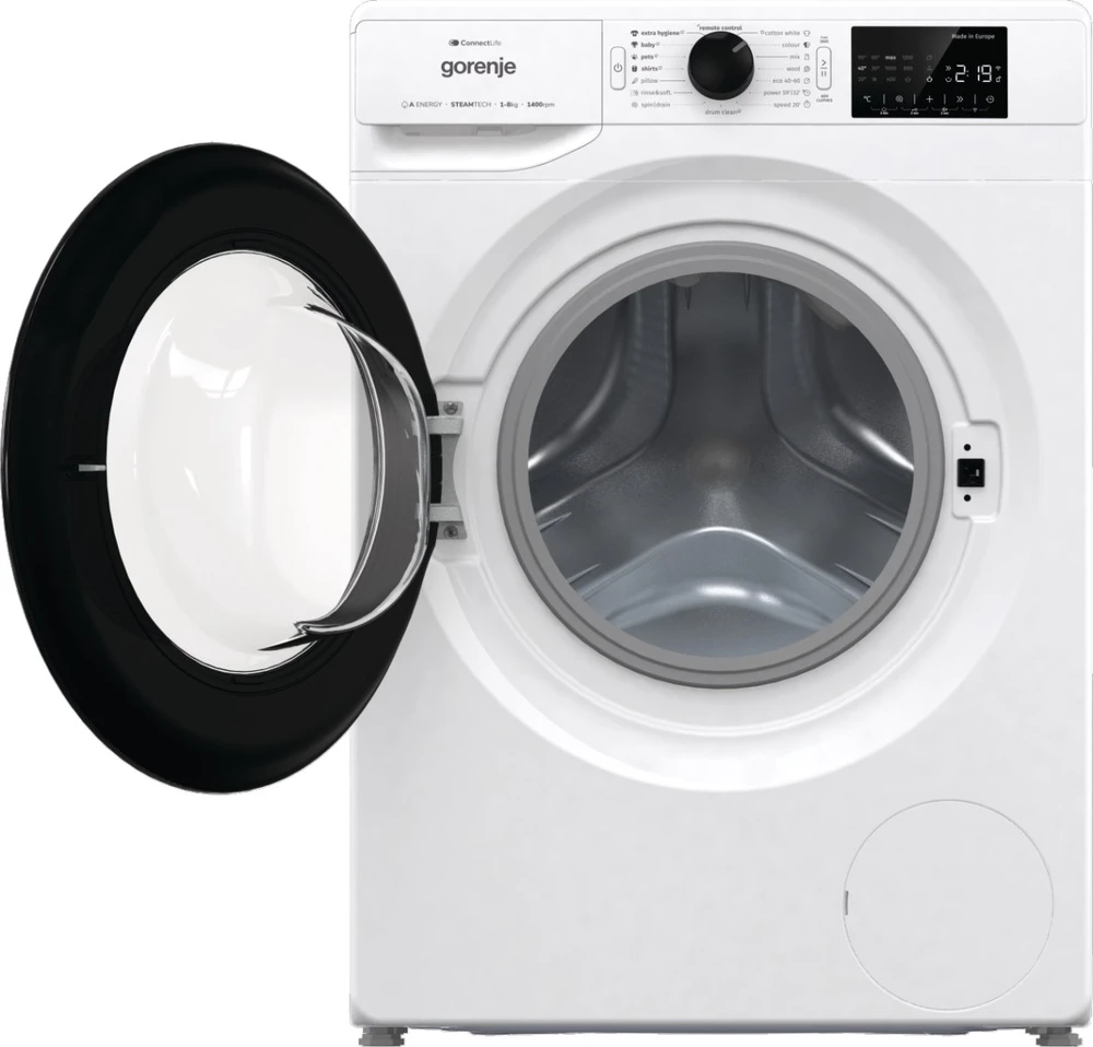 Gorenje G400 Freestanding Skalbimo mašina, 8kg, 1400 rpm WPNEI84A1SWIFI/PL