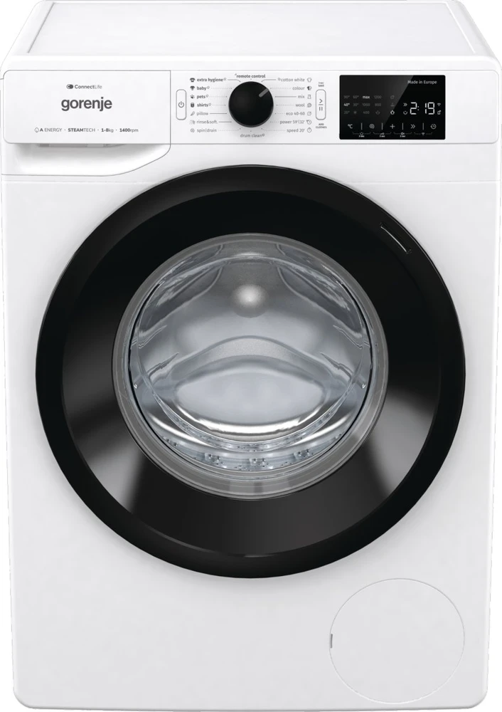 Gorenje G400 Freestanding Skalbimo mašina, 8kg, 1400 rpm WPNEI84A1SWIFI/PL