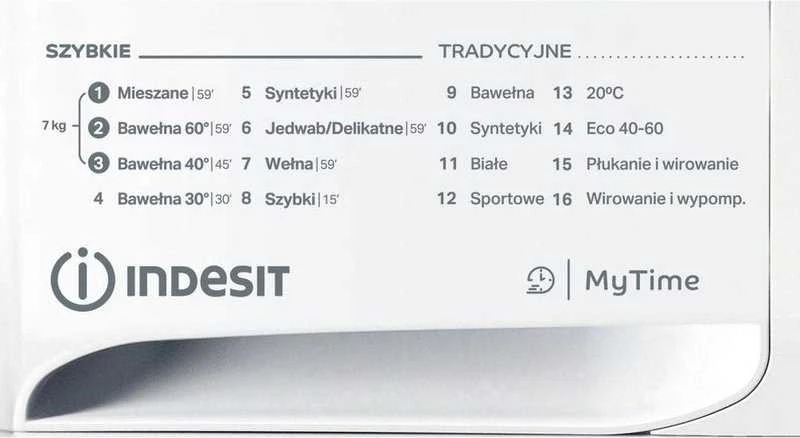 Indesit Skalbimo mašina MTWA71252WPL