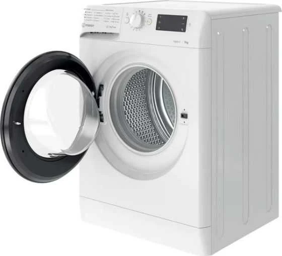 INDESIT | Skalbimo mašina | MTWE 71252 WK EE | Energy efficiency class E | Front loading | Skalbimo talpa 7kg | 1200 RPM | Gylis 54 cm | Plotis 59.5 cm | Ekranas | Big Digit | Baltas