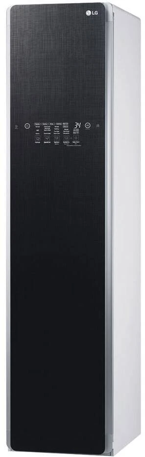 Džiovinimo spinta LG S3BF Styler, juodos spalvos