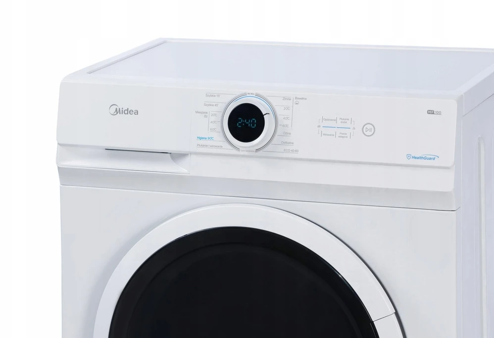 Midea Siaura skalbimo mašina mf100w60/w-pl
