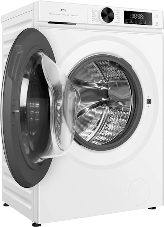 Skalbimo mašina TCL skalbimo mašina | FP0944WA0 | Energijos vartojimo efektyvumo klasė A | Priekinis pakrovimas | Skalbimo talpa 9kg | 1400 aps./min. | Gylis 56 cm | Plotis 60 cm | Ekranas | LED | Garų funkcija | Balta