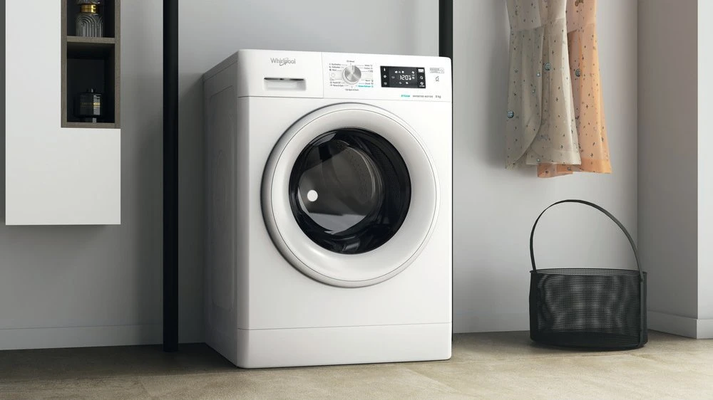 WHIRLPOOL Skalbimo mašina FFB 8258 WV EE, 8kg, 1200 rpm, Energy class B, Gylis 63 cm, Steam refresh
