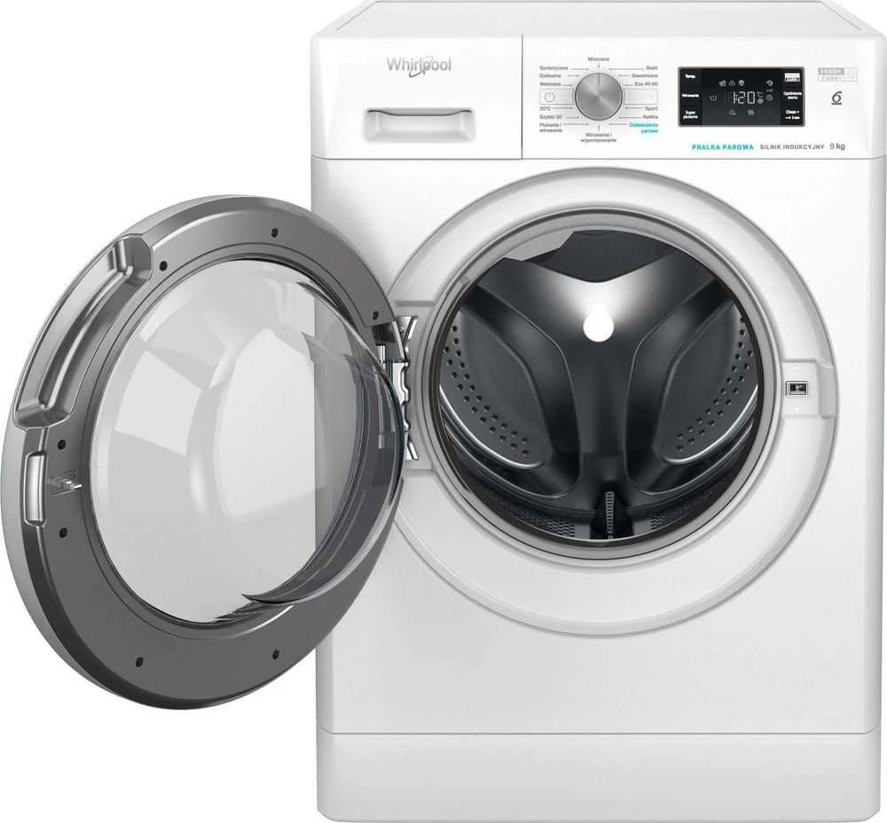 Laisvai pastatoma skalbimo mašina Whirlpool FFB 9258 SV EN 9kg, 1200 aps./min, baltas