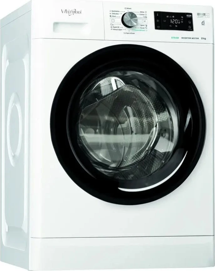 WHIRLPOOL Skalbimo mašina FFB 8469 BV EE, 8kg, 1400 rpm, Energy class A, Gylis 63 cm, Inverter motor, Steam refresh