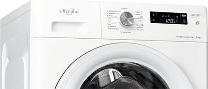 Whirlpool | Skalbimo mašina | FFS 7469 W EE | Energy efficiency class A | Front loading | Skalbimo talpa 7kg | 1400 RPM | Gylis 57.5 cm | Plotis 59.5 cm | Ekranas | LED | Baltas