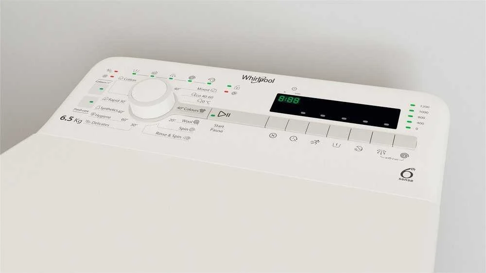 Skalbimo mašina Iš viršaus pakaraunama skalbyklė Whirlpool TDLR 65230 S S EU/N