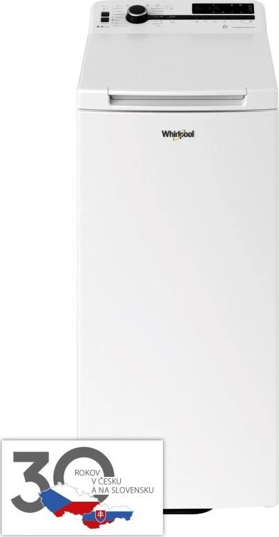 Iš viršaus pakraunama skalbimo mašina Whirlpool TDLRB 65242BS