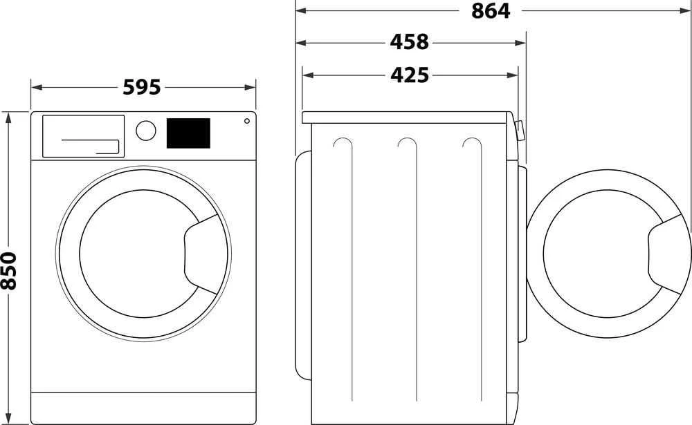 Skalbimo mašina Whirlpool WRBSS 6249 S EU