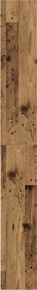 Skalbimo mašinos spintelė Old Wood 64x24x190 cm