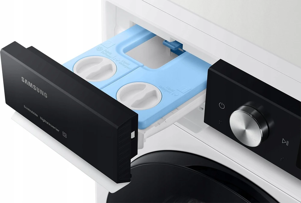 Skalbyklė Samsung 9 kg WW7400D su „SmartThings AI Energy" režimu ir A-20 % didesniu energijos vartojimo efektyvumu
