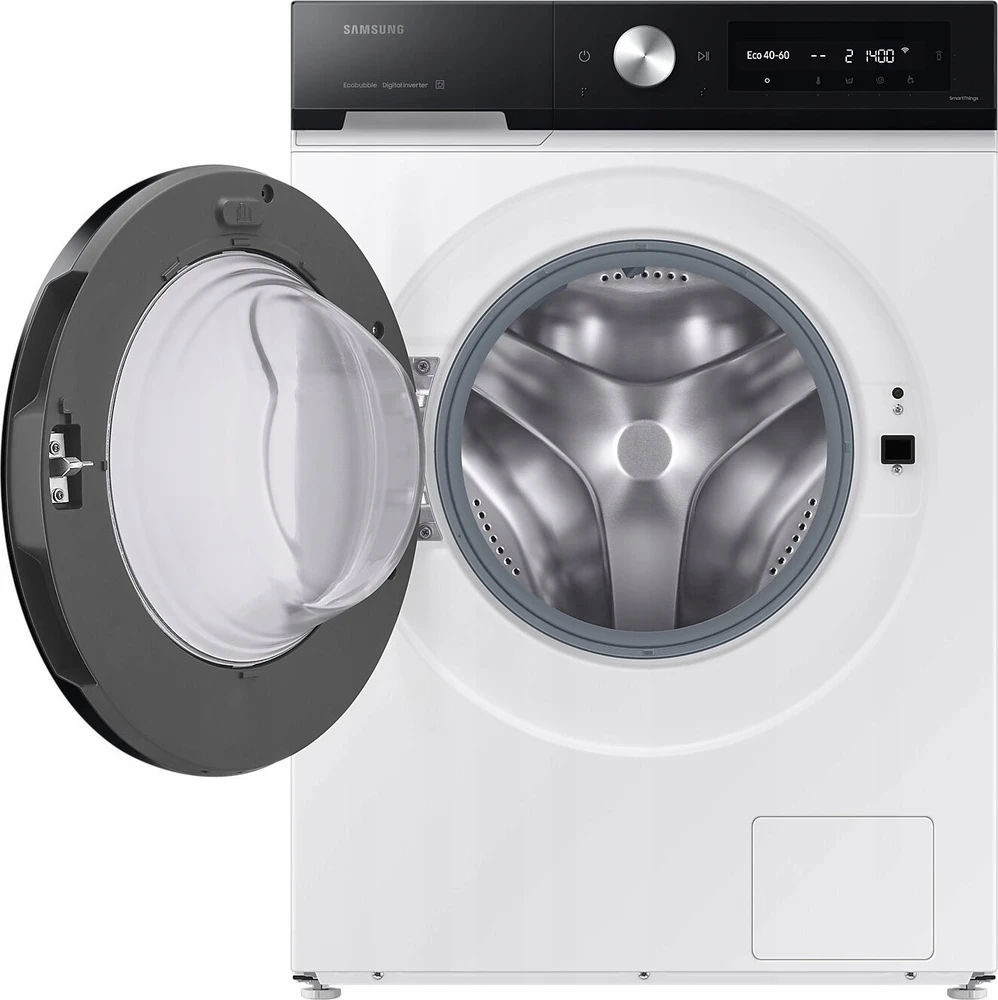 Skalbyklė Samsung 9 kg WW7400D su „SmartThings AI Energy" režimu ir A-20 % didesniu energijos vartojimo efektyvumu